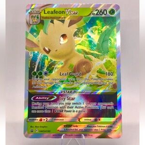 Pokemon SWSH Promo JUMBO / OVERSIZED Leafeon VSTAR SWSH195 - Mint Condition